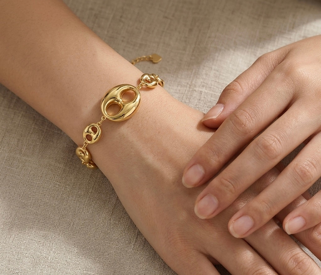 Pulsera Grano Café