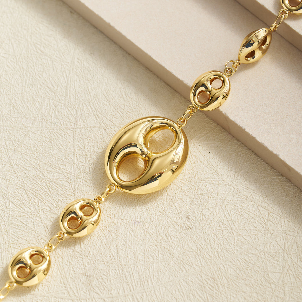 Pulsera Grano Café