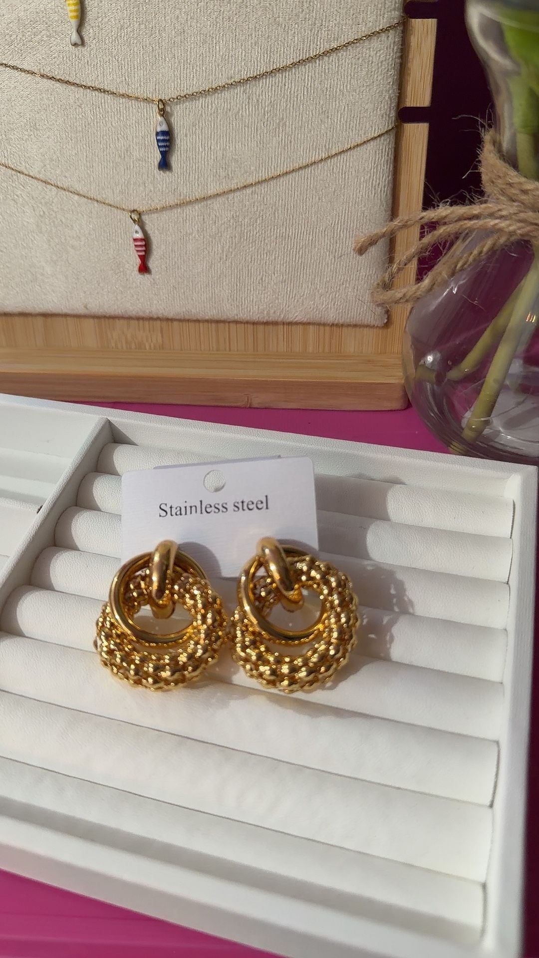 Aretes doble aro